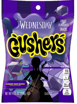 GUSHERS WEDNESDAY ADDAMS PEG 4.25OZ Convenience and Grocery Snacks Wholesale Distributor in Montreal Quebec