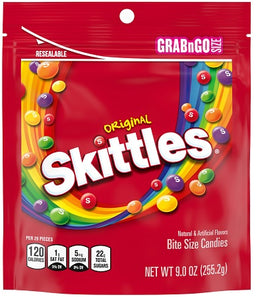 SKITTLES ORIG. POUCH -9OZ Candy Convenience and Grocery Wholesale Distributor in Montreal Quebec