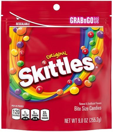 SKITTLES ORIG. POUCH -9OZ Candy Convenience and Grocery Wholesale Distributor in Montreal Quebec
