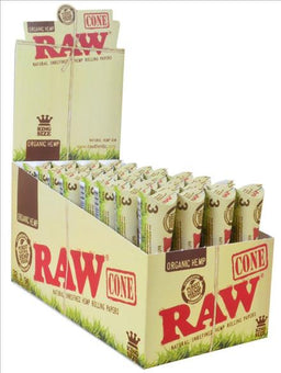 RAW CONES KING SIZE -ORGANIC Smoker Accessories Wholesale Distributor in Montreal Quebec
