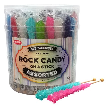 ROCK CANDY ON A STICK ASST. Novelty Candy Convenience and Grocery Wholesale Distributor in Montreal Quebec