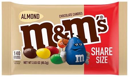 M&M ALMOND Chocolate Convenience and Grocery Wholesale Distributor in Montreal Quebec