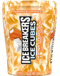ICE BREAKER .CUBE BTL ORANGE CREAM POP Chewing Gum Convenience and Grocery Wholesale Distributor in Montreal Quebec