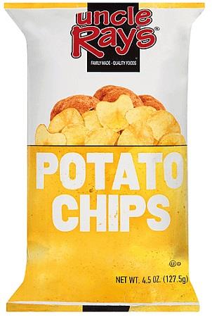 UNCLE RAY'S 4.5OZ REGULAR CHIP Convenience and Grocery Snacks Wholesale Distributor in Montreal Quebec