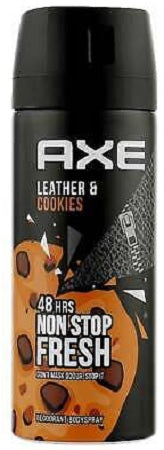AXE BODY SPRAY COLLISION LEATHER/COOKIESPersonal Care Products Wholesale Distributor in Montreal Quebec