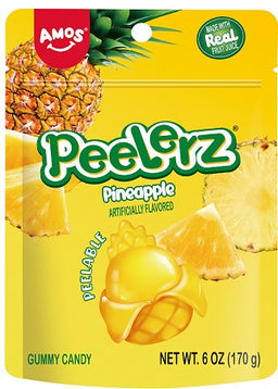 PEELERZ 6OZ PEG GUMMY PINEAPPLE Candy Convenience and Grocery Wholesale Distributor in Montreal Quebec