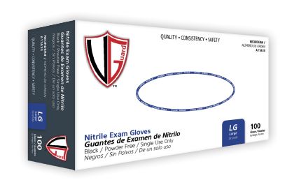 VANGUARD BLACK NITRILE -LARGE Cleaning Supplies Wholesale Distributor in Montreal Quebec