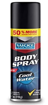 LUCKY MENS BODY SPRAY COOL WATERPersonal Care Products Wholesale Distributor in Montreal Quebec