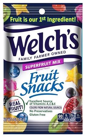 WELCHS (5OZ) SUPERFRUIT MIX Convenience and Grocery Snacks Wholesale Distributor in Montreal Quebec