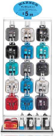 WARNER ASST. DISPLAY ROYAL Cellphone Accessories Convenience and Grocery Wholesale Distributor in Montreal Quebec