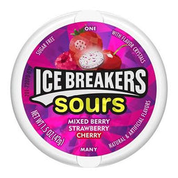 ICE BREAKER*TIN*BERRY SOURS Mints Convenience and Grocery Wholesale Distributor in Montreal Quebec