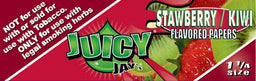 JUICY JAYS 1 1/4 STRAW/KIWI Smoker Accessories Wholesale Distributor in Montreal Quebec