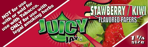 JUICY JAYS 1 1/4 STRAW/KIWI Smoker Accessories Wholesale Distributor in Montreal Quebec