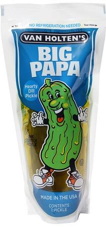 VAN HOLTEN'S -BIG PAPA Pickles Wholesale Distributor prices in Montreal Quebec