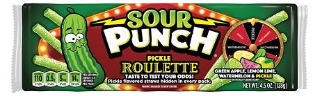 SOUR PUNCH -KING- PICKLE ROULETTE Candy Convenience and Grocery Wholesale Distributor in Montreal Quebec