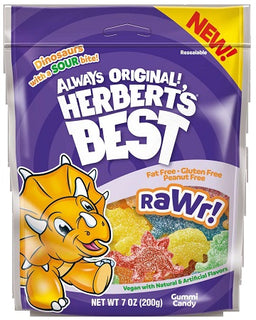 HERBERT'S BEST RAWR! 7OZ POUCH Candy Convenience and Grocery Wholesale Distributor in Montreal Quebec