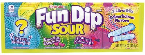 FUN DIP SOUR CANDY (REG) Candy Convenience and Grocery Wholesale Distributor in Montreal Quebec