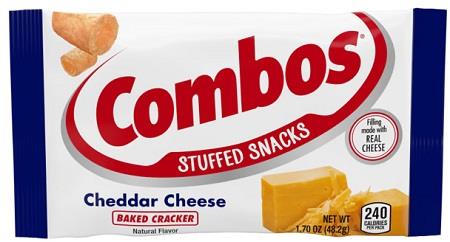 COMBOS SM CHED CHZ CRACKER Convenience and Grocery Snacks Wholesale Distributor in Montreal Quebec