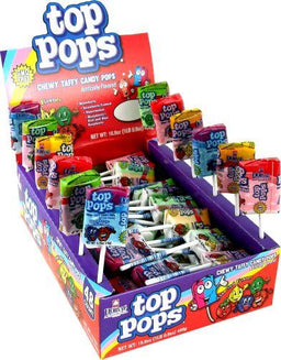 TOP POPS ASSORTED .25 Candy Convenience and Grocery Wholesale Distributor in Montreal Quebec