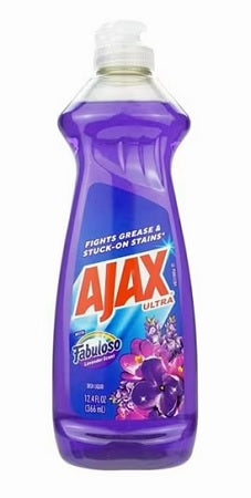 Ajax Dish Fabuloso Lavender 12.4 oz bottle, case of 20 units