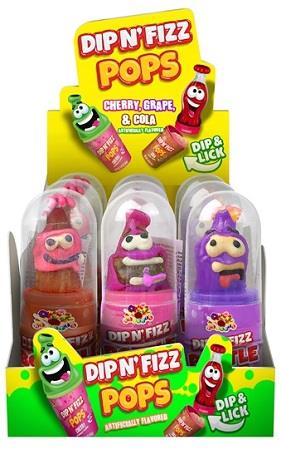 DIP N' FIZZ POPS Novelty Candy Convenience and Grocery Wholesale Distributor in Montreal Quebec