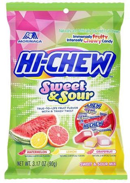 HI-CHEW PEG BAG SWEET & SOUR MIX Candy Convenience and Grocery Wholesale Distributor in Montreal Quebec