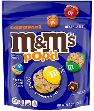 M & M'S POP'D CARAMEL POUCH Convenience and Grocery Store Supplies Wholesale Distributor in Montreal Quebec