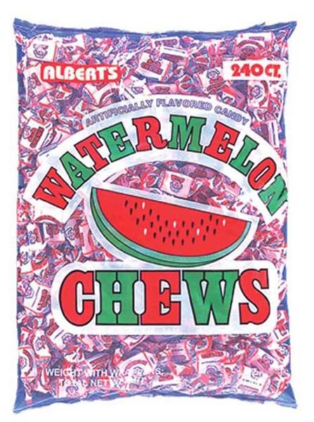 FRUIT CHEWS WATERMELON Candy Convenience and Grocery Wholesale Distributor in Montreal Quebec