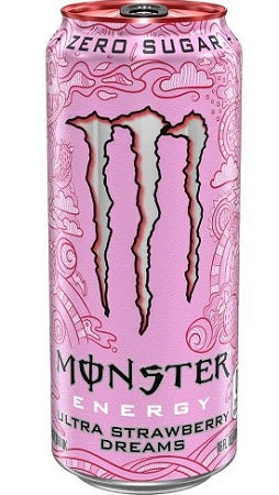 MONSTER ENERGY ZERO ULTRA STRAWBERRY Beverage Soda and Juice  Wholesale Distributor in Montreal Quebec