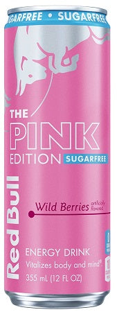 RED BULL -12OZ S.F. PINK EDITION Beverage Soda and Juice  Wholesale Distributor in Montreal Quebec