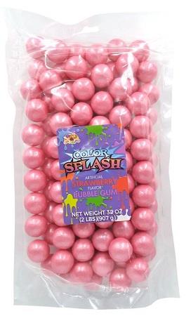 COLOR SPLASH GUMBALLS PINK PEARL Chewing Gum Convenience and Grocery Wholesale Distributor in Montreal Quebec