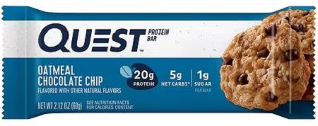 QUEST BAR ORIG. OATMEAL CHOCOLATE CHIP 60 g (Box of 12 Units)