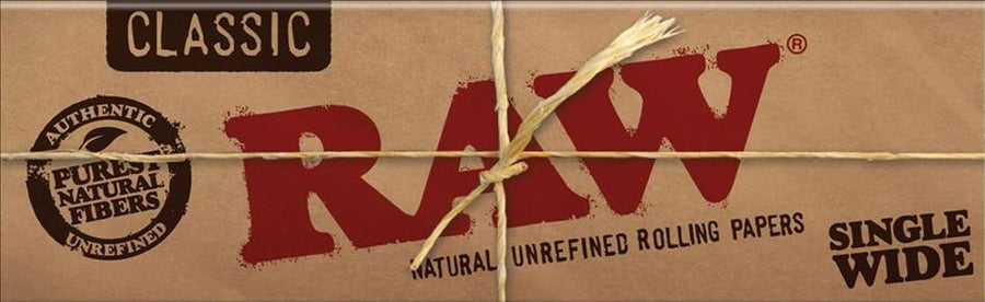 RAW  PAPER SINGLE WIDE Smoker Accessories Wholesale Distributor in Montreal Quebec