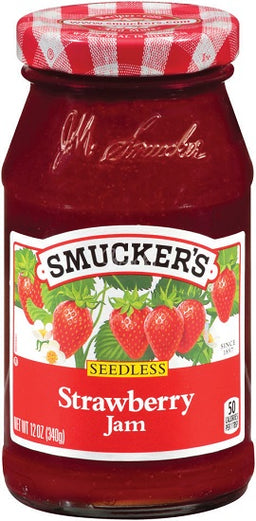 SMUCKERS STRAWBERRY JELLY 12OZ Grocery Products from  Wholesale Distributor  in Montreal Quebec