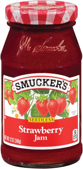 SMUCKERS STRAWBERRY JELLY 12OZ Grocery Products from  Wholesale Distributor  in Montreal Quebec