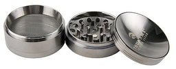 TSUN. GRINDER (63MM) SILVER Smoker Accessories Wholesale Distributor in Montreal Quebec