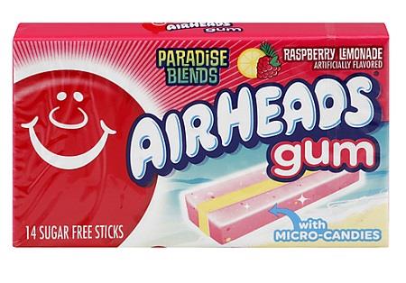 AIRHEADS GUM RASPBERRY LEMONADE Chewing Gum Convenience and Grocery Wholesale Distributor in Montreal Quebec