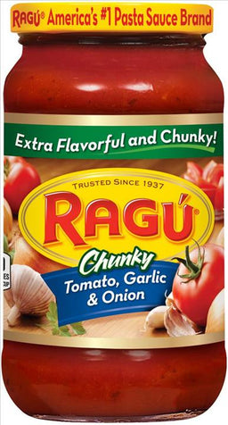 RAGU SAUCE  TOMATO,GARLIC&ONION Grocery Products from  Wholesale Distributor  in Montreal Quebec