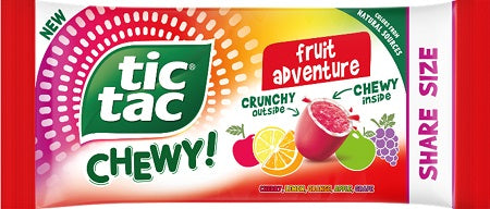 TIC TAC CHEWY FRUIT (KING) Candy Convenience and Grocery Wholesale Distributor in Montreal Quebec