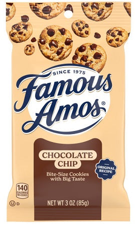 FAMOUS AMOS CHOCOLATE CHIP Convenience and Grocery Snacks Wholesale Distributor in Montreal Quebec