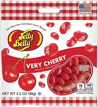 JELLY BELLY VERY CHERRY PEG BAG Candy Convenience and Grocery Wholesale Distributor in Montreal Quebec