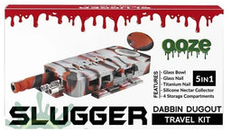 OOZE SLUGGER (BLK/RED) DABBIN DUGOUT Smoker Accessories Wholesale Distributor in Montreal Quebec