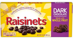 Raisinets Dark Chocolate theater box, 3.1 oz