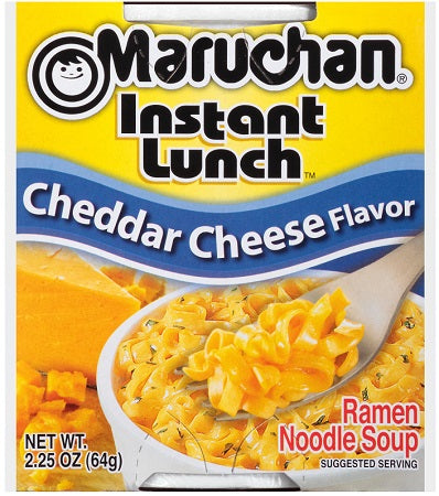MARUCHAN -CUP CHEDDAR CHEESE Ramen Noodles Wholesale Distributor in Montreal Quebec