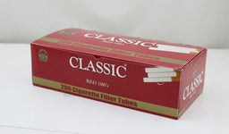 CLASSIC FILTER TUBE -100 RED Smoker Accessories Wholesale Distributor in Montreal Quebec