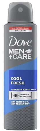 DOVE MEN+CARE DEOD.SPRAY COOL FRESHPersonal Care Products Wholesale Distributor in Montreal Quebec