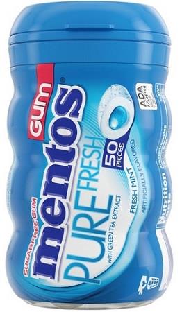 MENTOS  GUM -BIG BOTTLE FRESH MINT Chewing Gum Convenience and Grocery Wholesale Distributor in Montreal Quebec