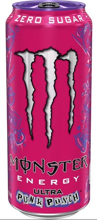 MONSTER ENERGY ZERO ULTRA PUNK PUNCH 473 ml (Box of 24 Units)