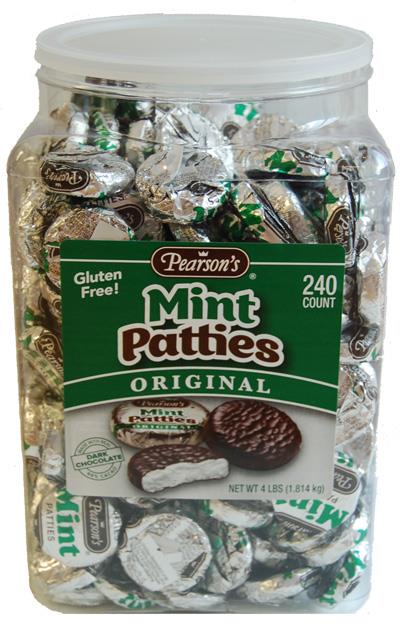 MINT PATTIES JAR PEARSON'S.10 Candy Convenience and Grocery Wholesale Distributor in Montreal Quebec