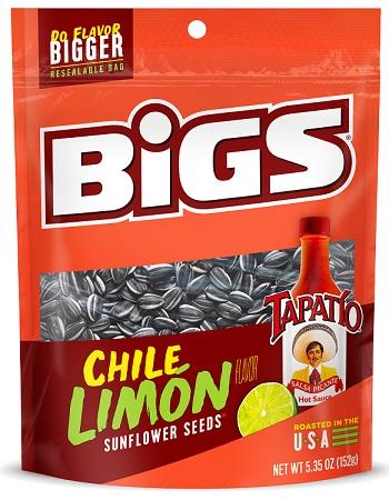 BIGS SEEDS TAPATIO CHILE LIMON Convenience and Grocery Snacks Wholesale Distributor in Montreal Quebec